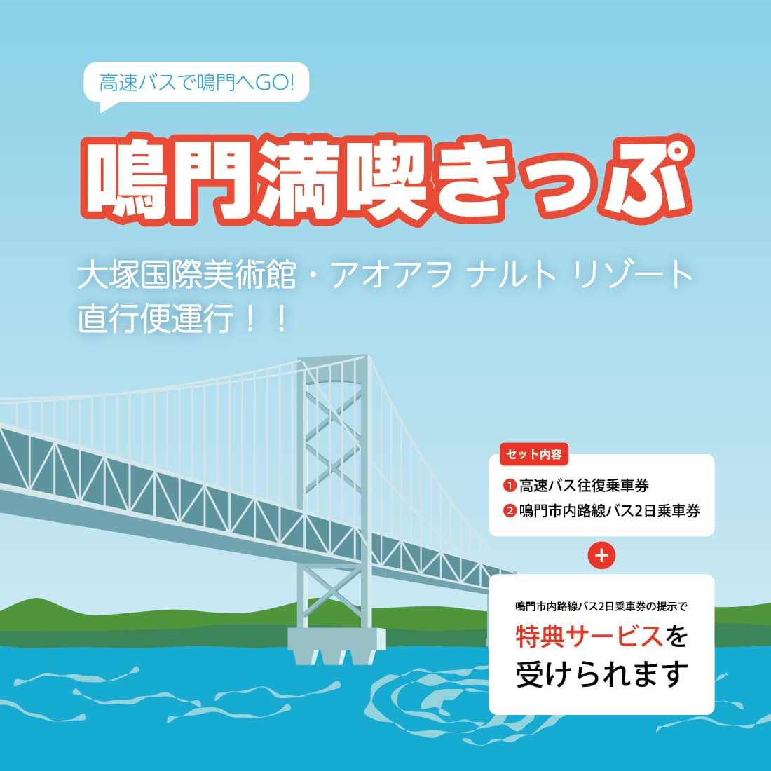 鳴門満喫きっぷ