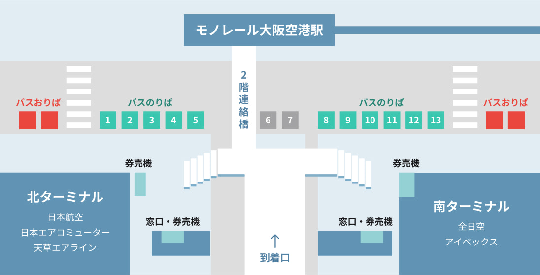 大阪（伊丹）空港発着 | 空港リムジンバス | 阪急観光バス